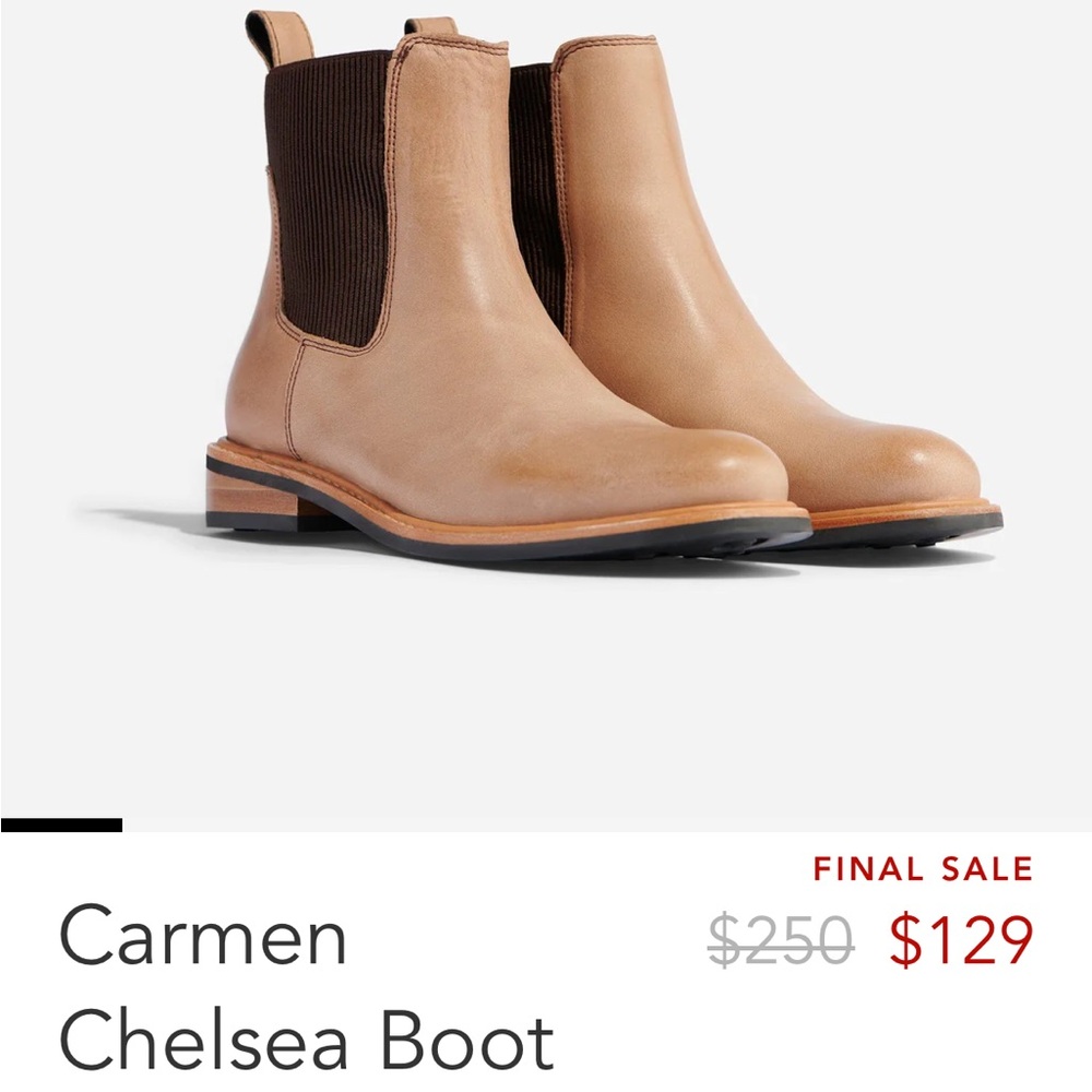 Nisolo Carmen boots brand new in box